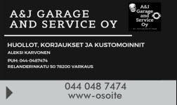 A&J Garage and Service Oy logo